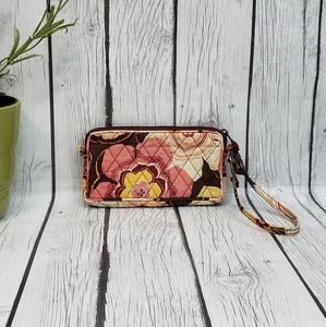 Vera Bradley "Buttercup Pattern" Wristlet